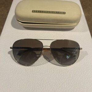 Stella McCartney Gold Frame Sunglasses